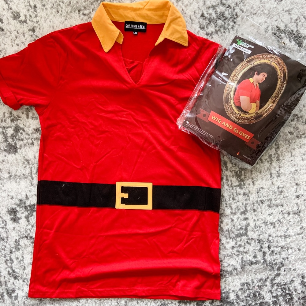 Gaston Disney Villain Costume men L/XL
